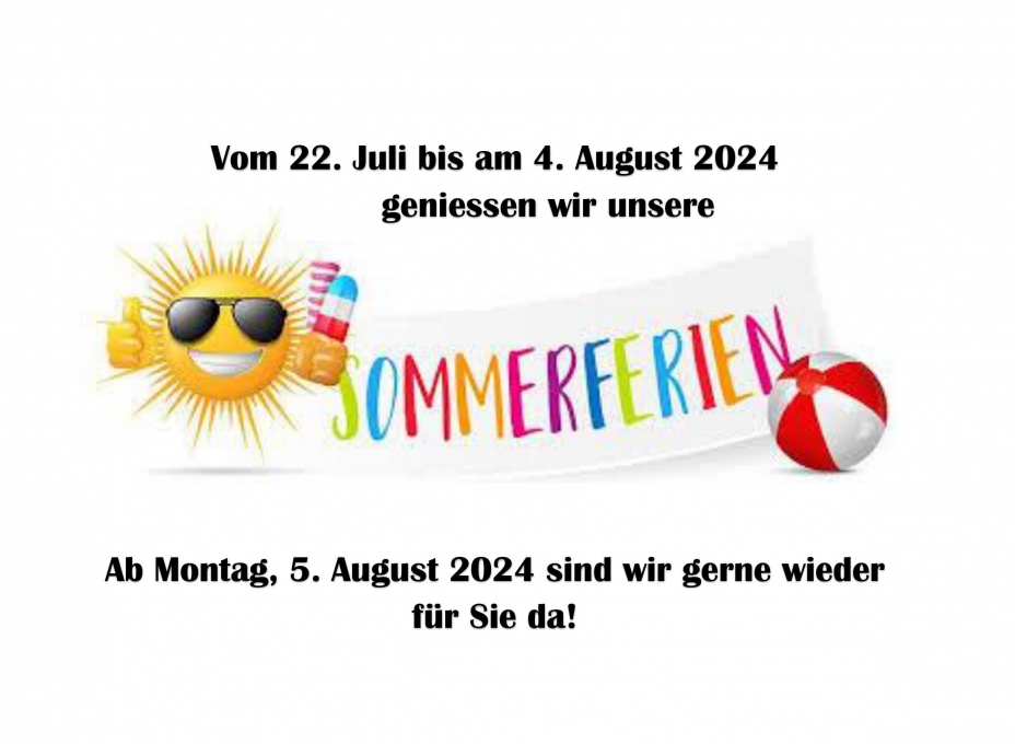Sommerferien 2025